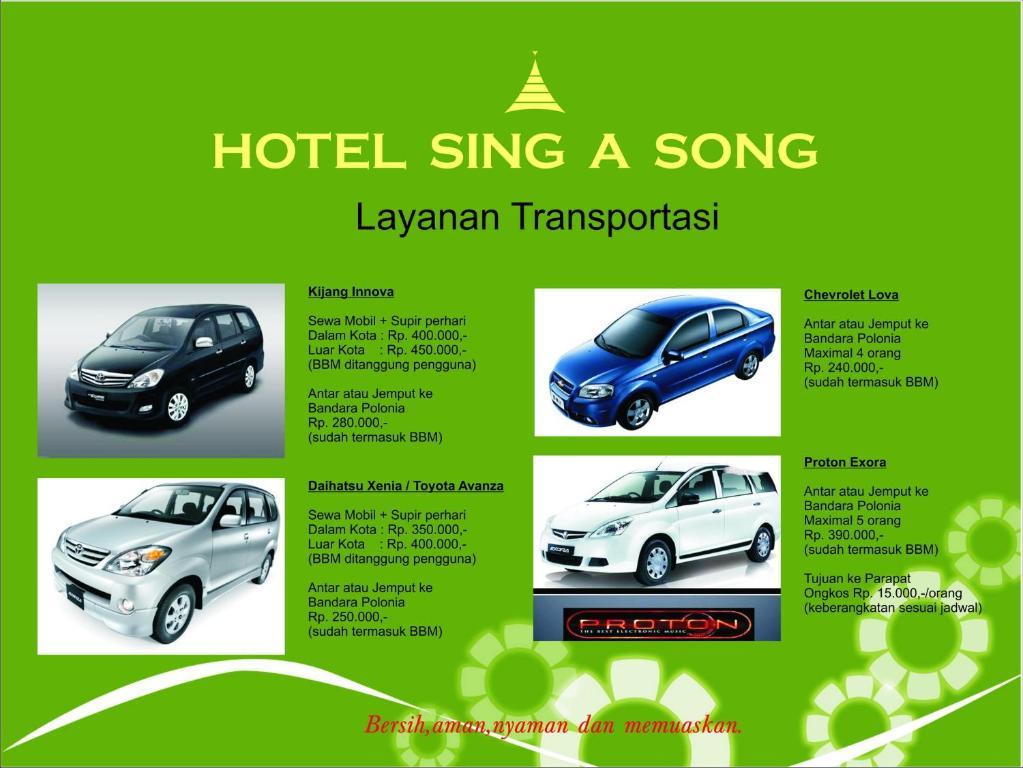 Hotel Sing A Song Pematangsiantar Eksteriør billede